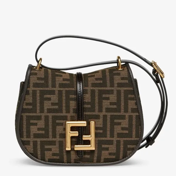 Fendi C’mon Small Bag in FF Jacquard Fabric product photo