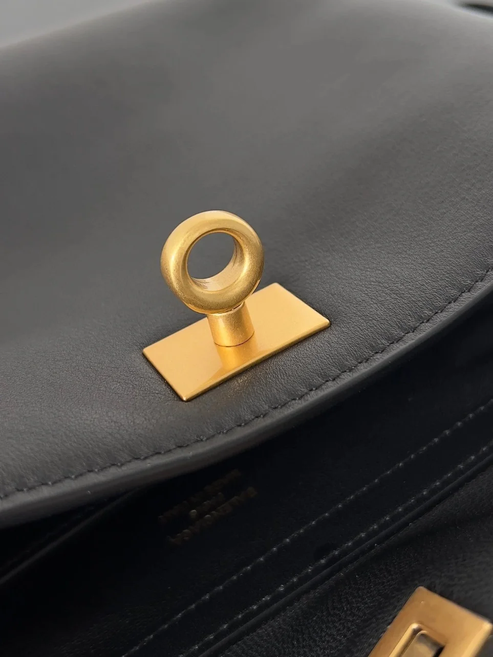 Balenciaga Rodeo Mini Bag in Black Calfskin product view 5
