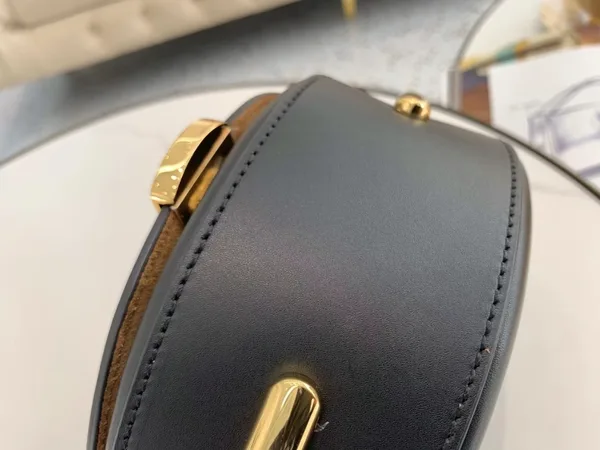 Fendi Moonlight Saddle Bag In Black Calfskin product view 7