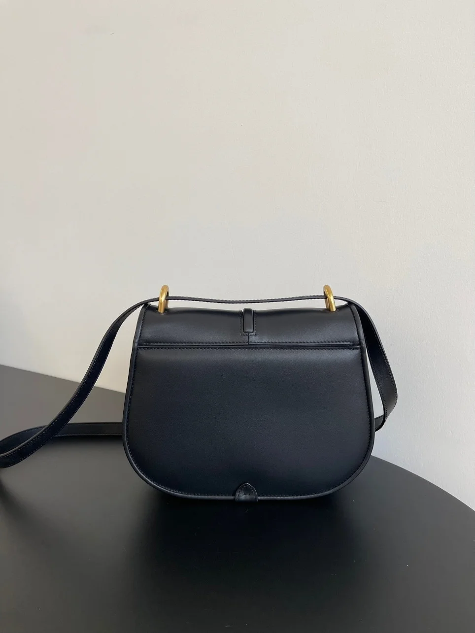 Fendi C’mon Medium Bag in Black Calfskin product view 10