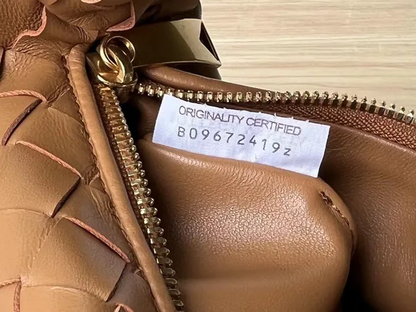 Bottega Veneta BV Jodie Mini Bag In Caramel Intrecciato Lambskin product view 5