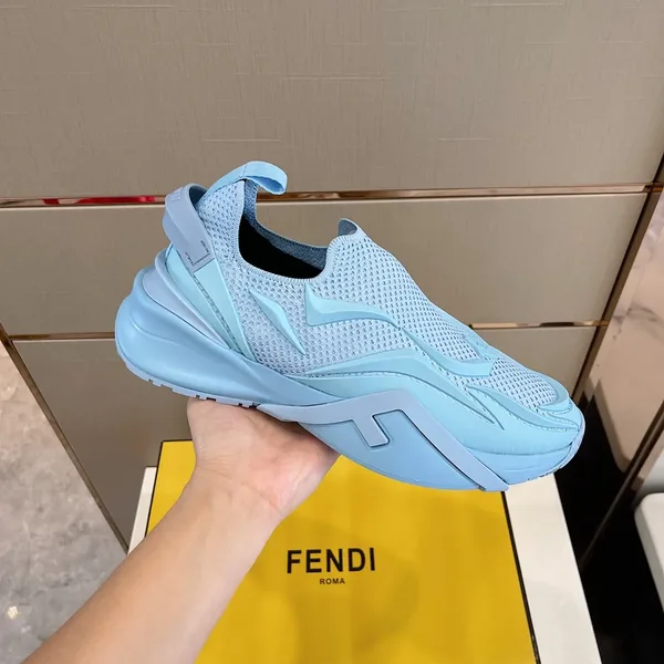 Fendi Flow Slip-On Sneaker, Light Blue product view 5