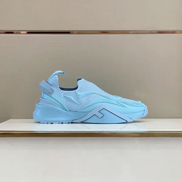 Fendi Flow Slip-On Sneaker, Light Blue product view 3