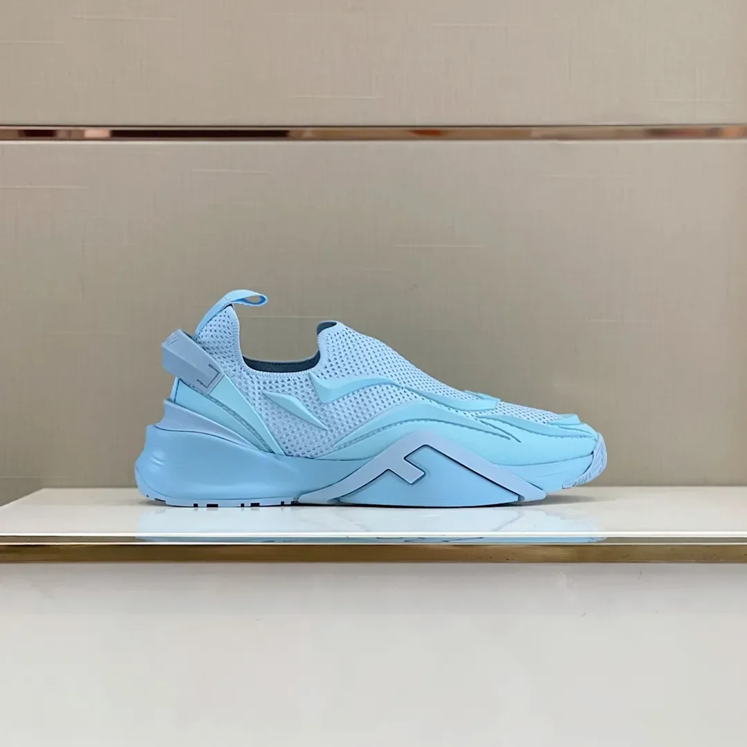Fendi Flow Slip-On Sneaker, Light Blue product view 3