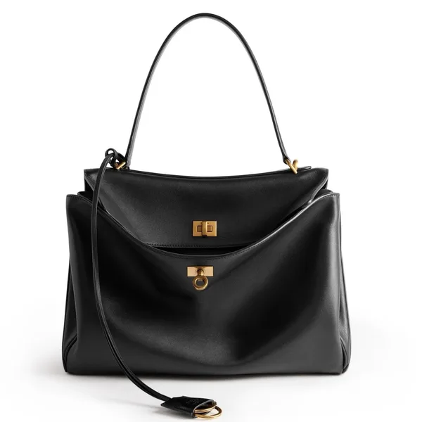 Balenciaga Rodeo Medium Bag in Black Calfskin product photo
