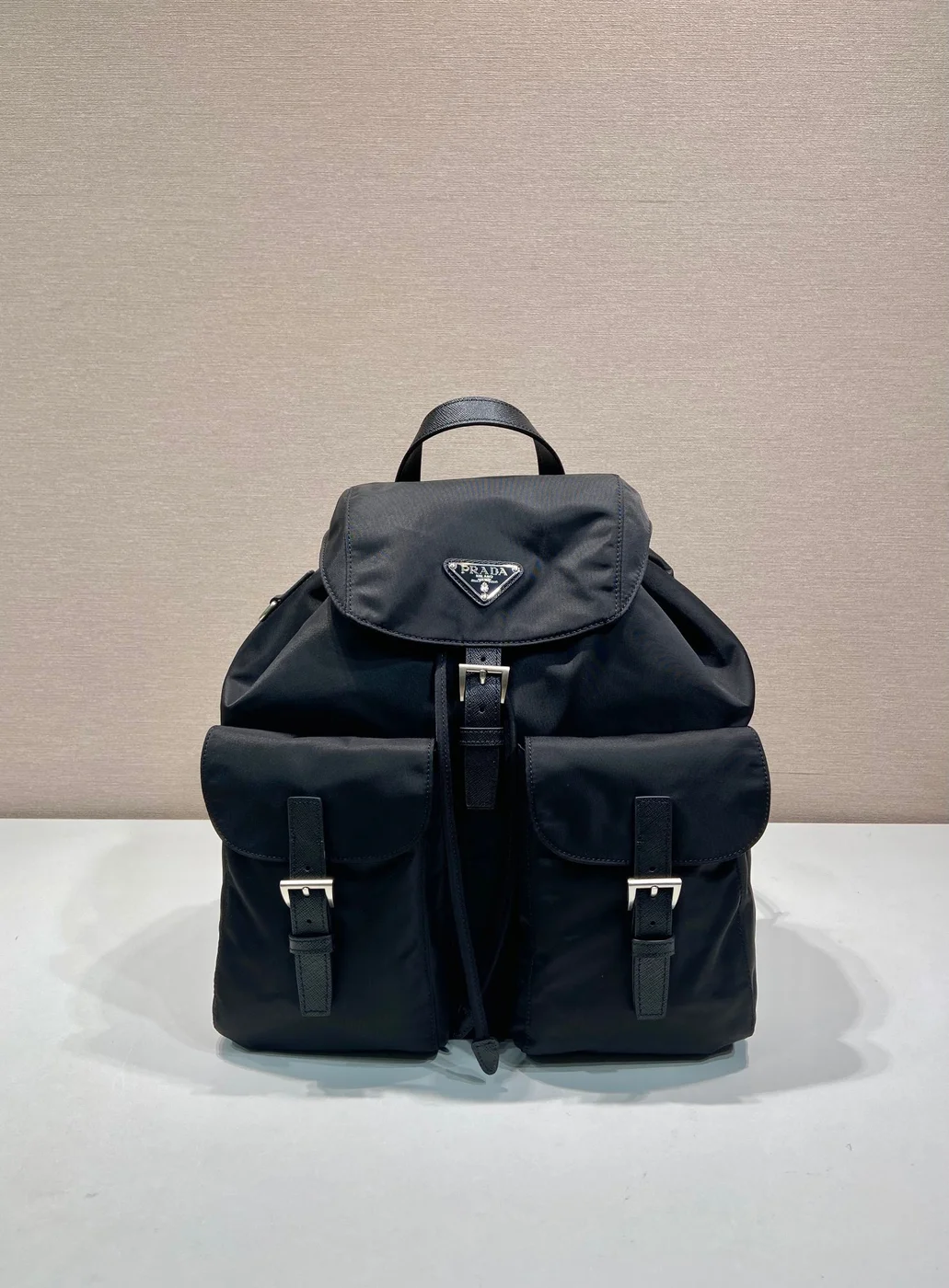 Prada Re-Nylon Backpack — Black product view 2