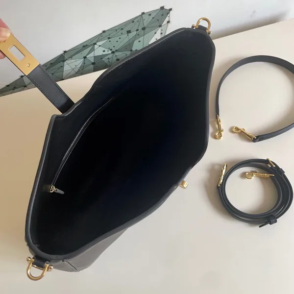 Celine Medium Camille 16 Soft Bag In Smooth Calfskin — Black product view 6