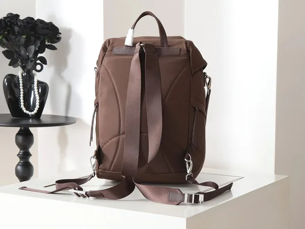 Prada Backpack in Sienna Re-Nylon product view 4