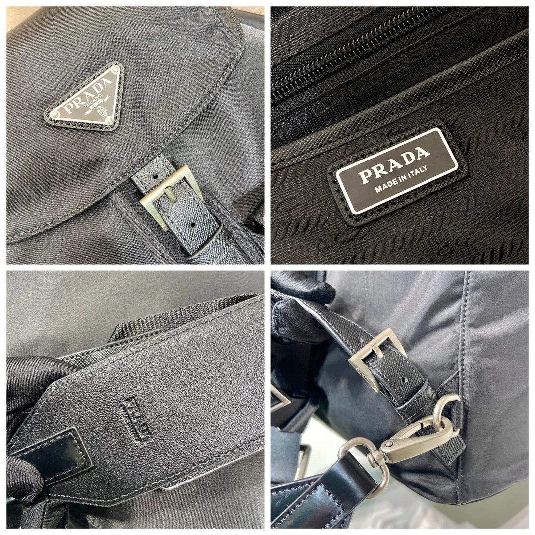 Prada Re-Nylon Backpack — Black product view 9