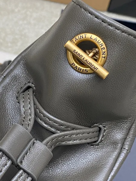Saint Laurent Jamie Mini Shoulder Pouch — Olive product view 6
