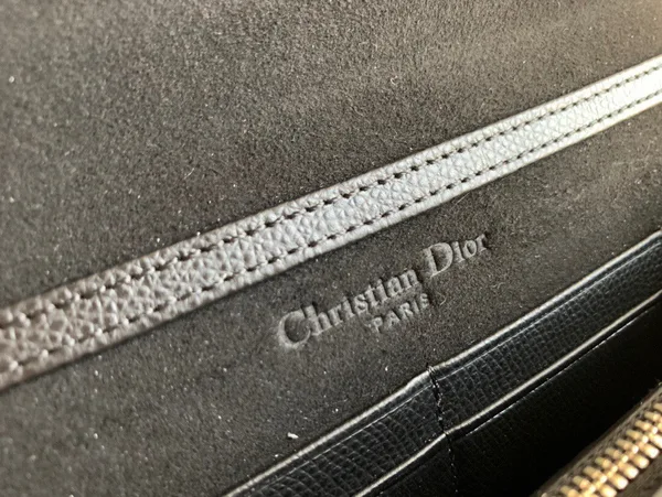 Dior 30 Montaigne 2 In 1 Belt Bag In Black Calfskin product view 6