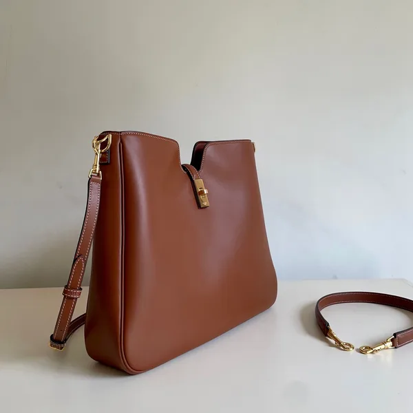 Celine Medium Camille 16 Soft Bag In Smooth Calfskin — Tan product view 3