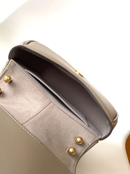 Fendi C’mon Small Bag in Grey Calfskin product view 6