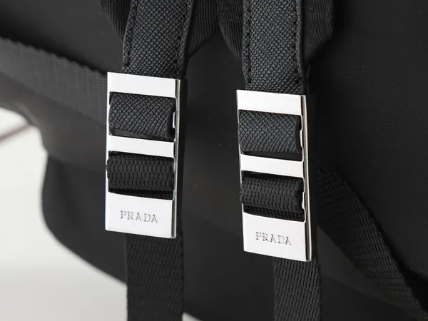 Prada Backpack in Black Re-Nylon product view 10