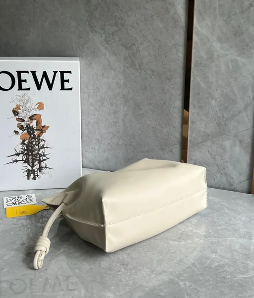 Loewe Flamenco Clutch Bag In Angora Calfskin product view 6