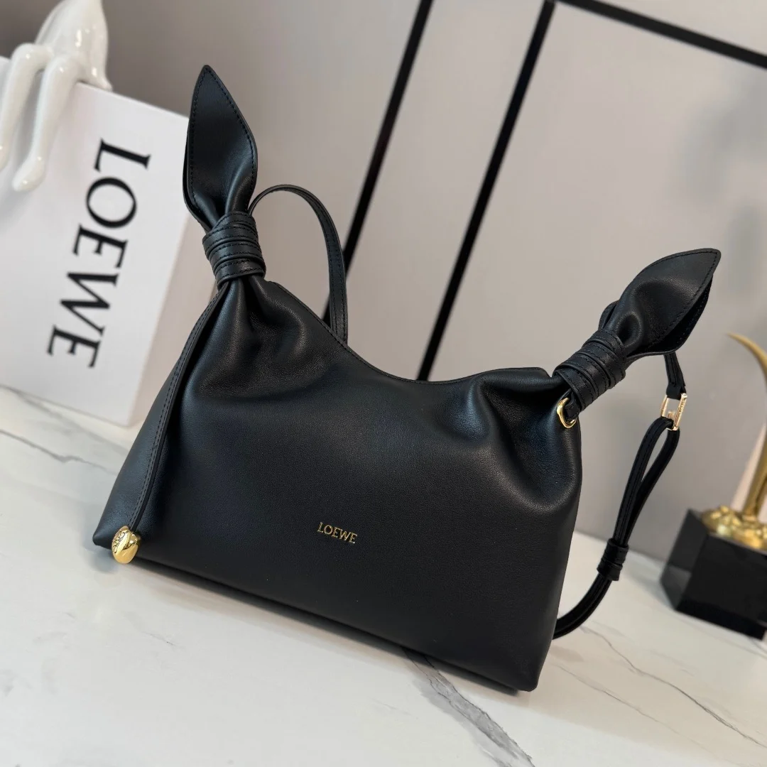 Loewe Mini Scarf Bag — Black product view 1