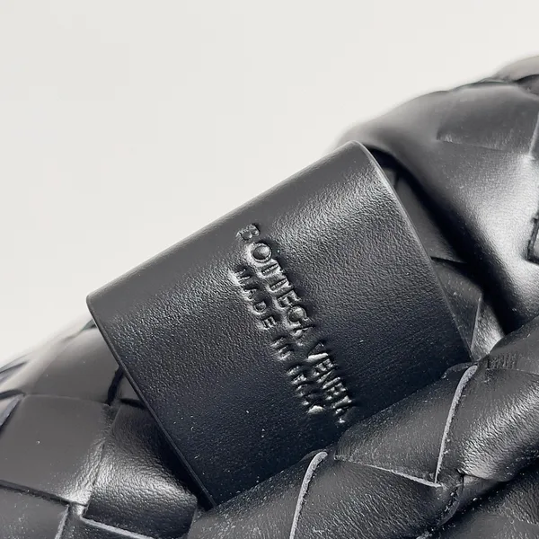 Bottega Veneta Medium Backpack In Black Intrecciato Calfskin product view 3