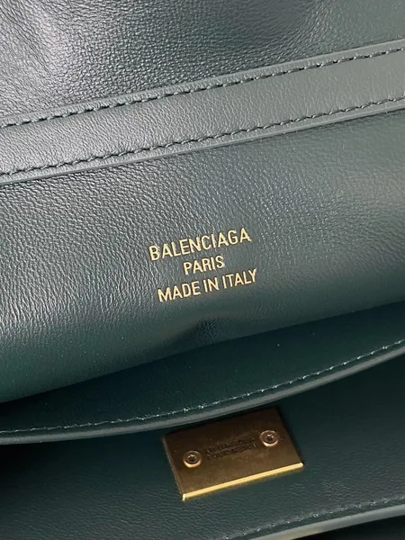 Balenciaga Rodeo Mini Bag in Dark Green Calfskin product view 10