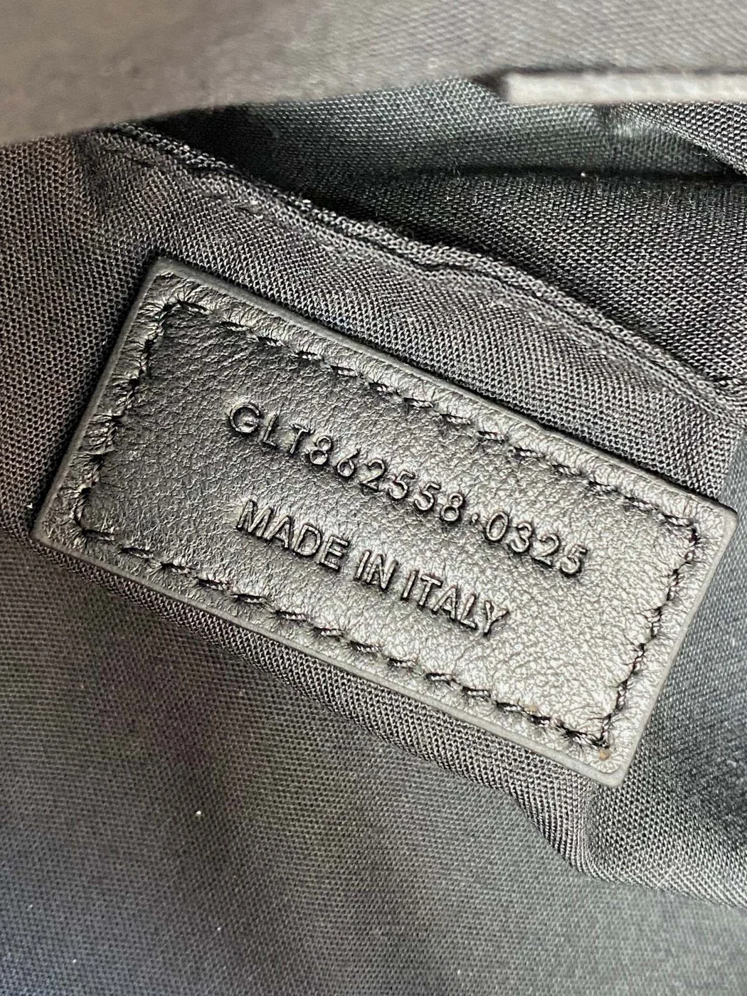 Saint Laurent Amalia Mini Hobo Bag — Dark Brown product view 8