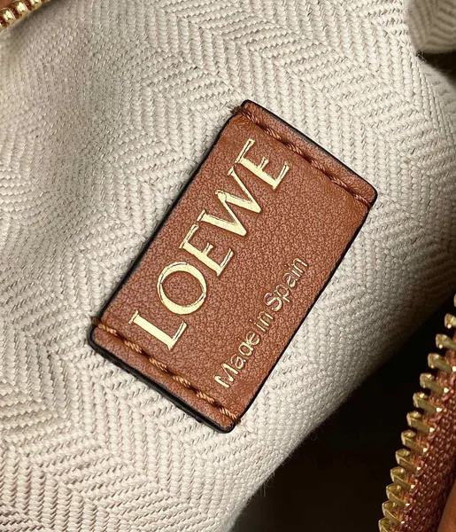 Loewe Cubi Medium Bag in Ecru Anagram Jacquard product view 10