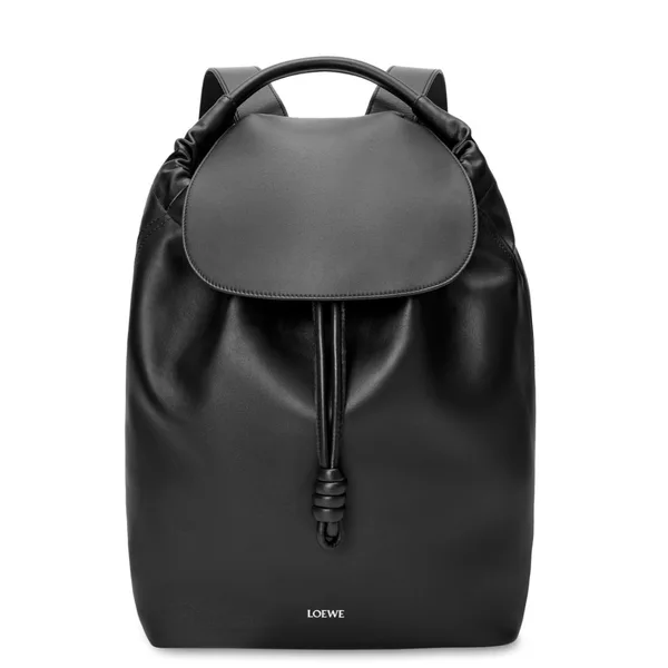 Loewe Flamenco Backpack in Black Supple Calfskin product photo