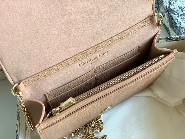 Dior 30 Montaigne 2 In 1 Belt Bag In Poudre Calfskin product view 9