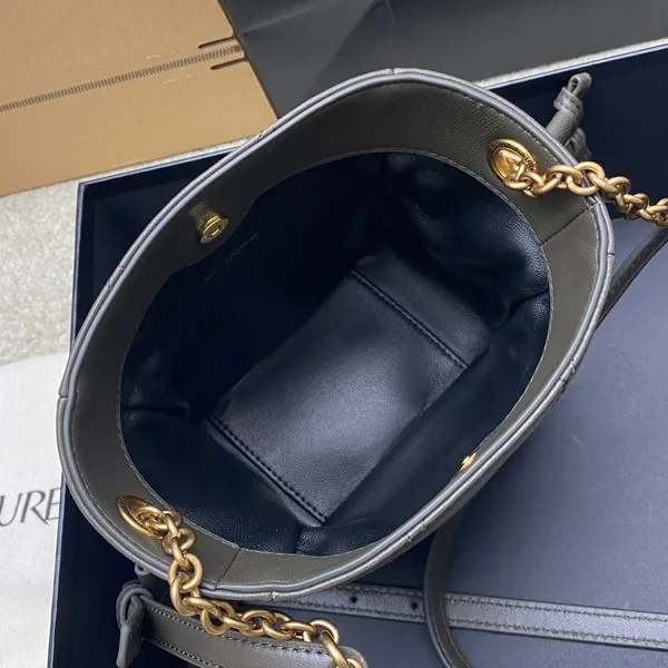 Saint Laurent Jamie Mini Shoulder Pouch — Olive product view 8