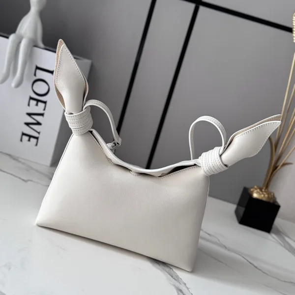 Loewe Mini Scarf Bag — White product view 10