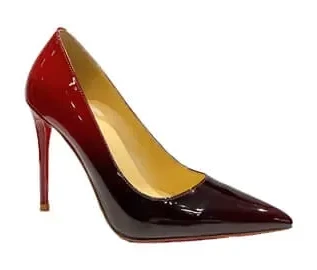 Christian Louboutin Kate Patent Pumps Burgundy product view 1