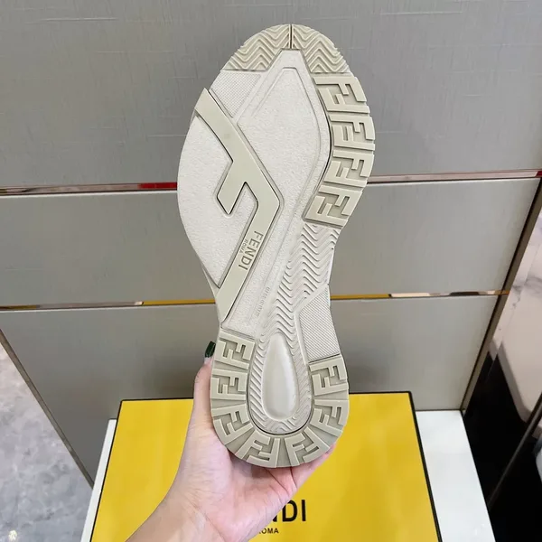 Fendi Flow Slip-On Sneakers — White product view 7