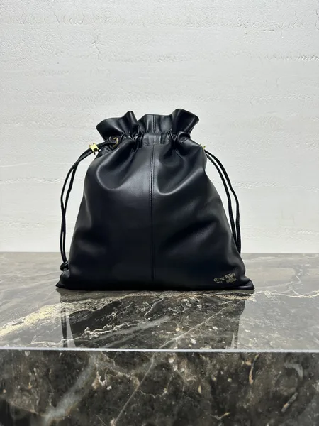 Celine Small Crystal Pouch — Black product view 10