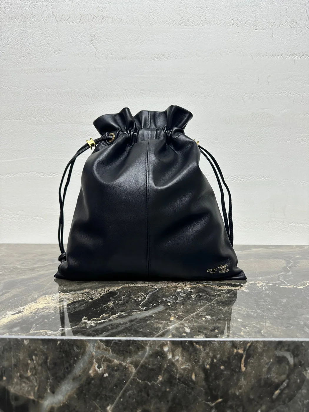 Celine Small Crystal Pouch — Black product view 10