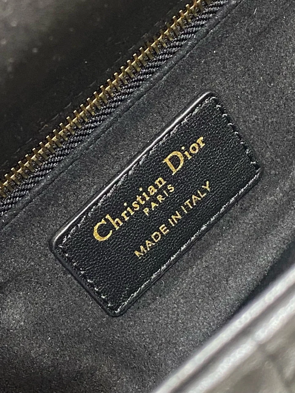 Dior Dioramour Small Lady Dior Bag in Black Cannage Lambskin product view 5