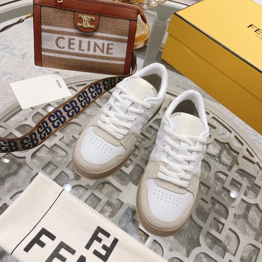 Fendi Match 2024 Sneakers White Beige product view 2